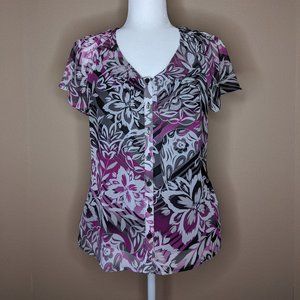 East 5th Button-up Work Blouse